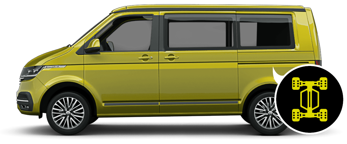 Volkswagen California, Allrad-Antrieb